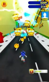 Sonic Subway Dash Screen Shot 1
