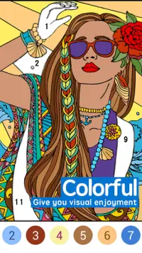 Paint Color - Color by Number Screen Shot 0