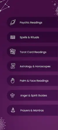 Zodiac Psychics: Tarot Reading Screen Shot 3