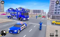 US Police Bike Car Transport Truck Simulator 2021 Screen Shot 3