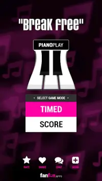 "Break Free" PianoPlay Screen Shot 0