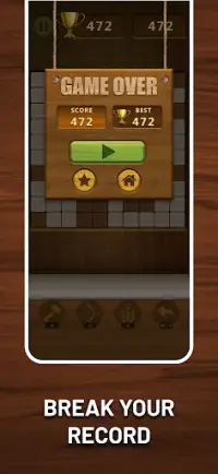 Wood Block: Puzzle Tetris Game Screen Shot 3