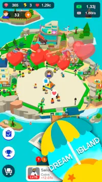 My Sim Island - 3D Dream Town Screen Shot 1