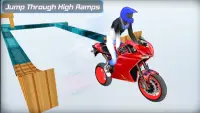 Bike Racing in sky 3D Screen Shot 5