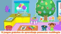 Kiddos in Kindergarten - Juegos gratis para niños! Screen Shot 0