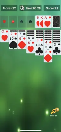 Classic Solitaire Card Game Screen Shot 0