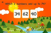 Animal Second Grade Math Games for Kids Free App Screen Shot 3