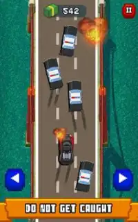 Pablo Escobar Escape Highway Run 2D Car Race Screen Shot 4