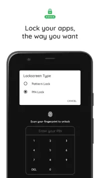 AppLocker: 앱 잠금, PIN Screen Shot 4