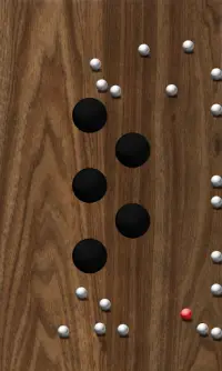 Roll Balls into a hole Screen Shot 2
