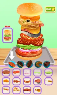 The Top Burger Ice Cream - Sandwich - Cake Screen Shot 2