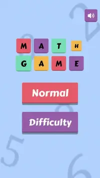 Math Game Screen Shot 0