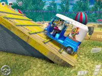 Offroad Tuk Tuk Auto Rickshaw Stunt Master 3D Screen Shot 14