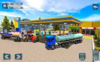 الطرق الوعرة ناقلة النفط - سائق شاحنة نقل البضائع Screen Shot 3