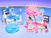 Pink & Blue Makeup Slime – DIY Makeup Screen Shot 1