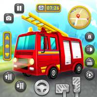 Brandweerwagen Brandweer Spel