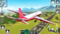 उड़ान सिम्युलेटर : विमान खेल Screen Shot 0