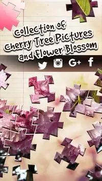 Bunga cherry Teka-Teki Screen Shot 3