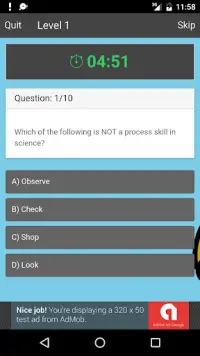 Fun Trivia Quiz for Kids Screen Shot 1