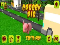 Juegos de Cruzar la Calle: Pig Screen Shot 0