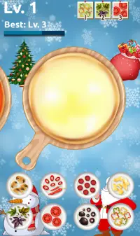Christmas Pizza Cooking - Pizza Maker Kitchen Game Screen Shot 7