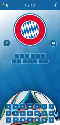 Fußball Logo Quiz 3 Screen Shot 0