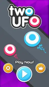 TWO UFO: tap game Screen Shot 0
