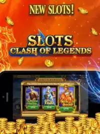 Slots Clash of Legends Screen Shot 9