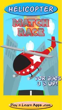 Helicopter Game For Kids: Free Screen Shot 0