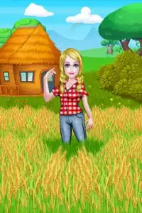 Game kuku pertanian gadis Screen Shot 1