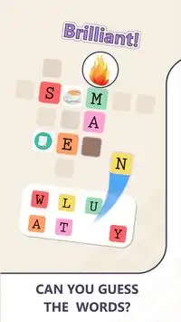 Crossword Puzzle Game Free - Word Guessing Games Screen Shot 0