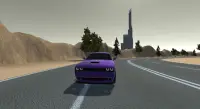 Highway Drift Challenger Speed Racing Srt Game 3D Screen Shot 5