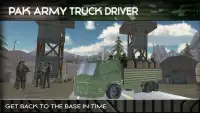 Pak Army Cargo Truck Driver Screen Shot 1