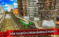 Снег Автобус Вождение 2017 год Screen Shot 0