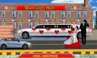 City Wedding Limousine Car Sim Screen Shot 4