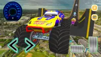 Monster Truck: Car Stunt Game Screen Shot 0