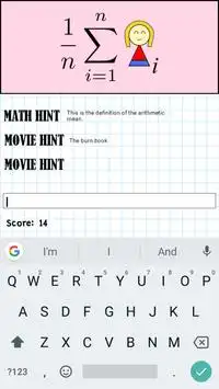 Movie Math Screen Shot 2