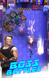 Cyberpunk Hero: Epic Roguelike Screen Shot 7