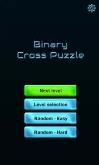 Binary Cross Puzzle Screen Shot 0