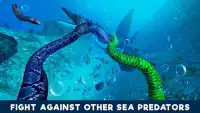 Sea Serpent Monster Snake Sim Screen Shot 2