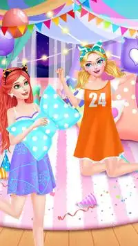 BFF PJ Party - Beauty Makeover Screen Shot 2