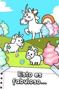 Unicorn Evolution Juego Mágico Screen Shot 0