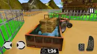 Big truck driving - Farm Tractor Cargo Drive Game Screen Shot 5