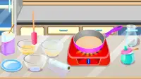 खाना पकाने का खेल केक लड़कियों Screen Shot 6