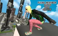 Flying Neighbor Super Mom Battle Screen Shot 10
