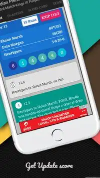 Cricket Live Score Screen Shot 0
