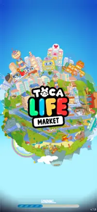 Toca Life Market - Idle World Screen Shot 1