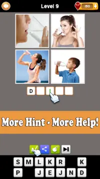 What The Word - 4 Pics 1 Word - Fun Word Guessing Screen Shot 5