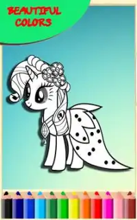 How to color My Little Pony (coloring pages) Screen Shot 0