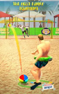 Trò chơi bóng đá bãi biển miễn phí 2018 Screen Shot 3